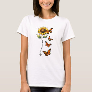 Sonnenschein Schmetterling Sommer Stimmung T-Shirt