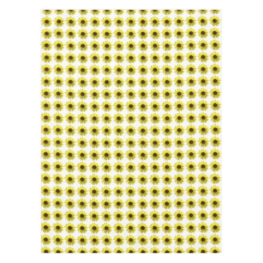 Sonnenschein-Sonnenblume-Muster Tischdecke (Vorderseite)