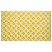 Sonnenschein-Sonnenmuster-Design auf Gelb Stoff (Fat Quarter (45,7 x 55,9 cm))