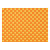 Sonnenschein-Sonnenmuster-Design auf Orange Tischdecke (Vorderseite (Horizontal))