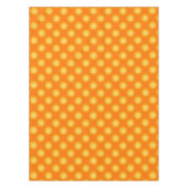 Sonnenschein-Sonnenmuster-Design auf Orange Tischdecke (Vorderseite)