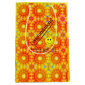 Sonnenschein-Spaß-Feier Mittlere Geschenktüte (Vorderseite)