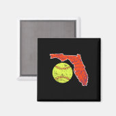 Sonnenschein-Staat Florida Softll Magnet (Vorderseite/Rückseite)