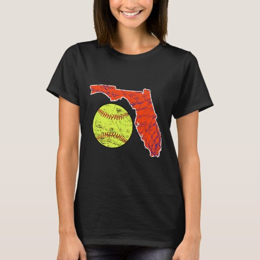 Sonnenschein-Staat Florida Softll T-Shirt (Vorderseite)