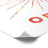 Sonnenschein-Staat von Mind Florida Poster (Ecke)