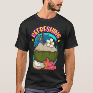 Sonnenschein Summer Palm Trees tropische Kokospalm T-Shirt