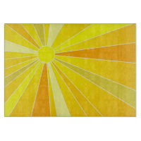 Sonnenschein Sun mit den gelben und orange