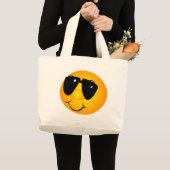 Sonnenschein-Tag Jumbo Stoffbeutel (Vorderseite (Produkt))