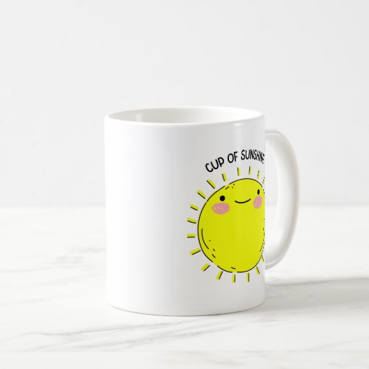 Sonnenschein-Tasse Kaffeetasse (VorderseiteRechts)