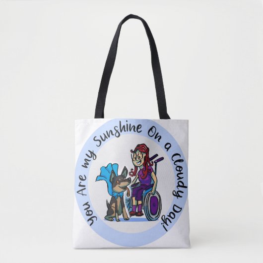 Sonnenschein-Tote-Beutel Tasche (Vorderseite)