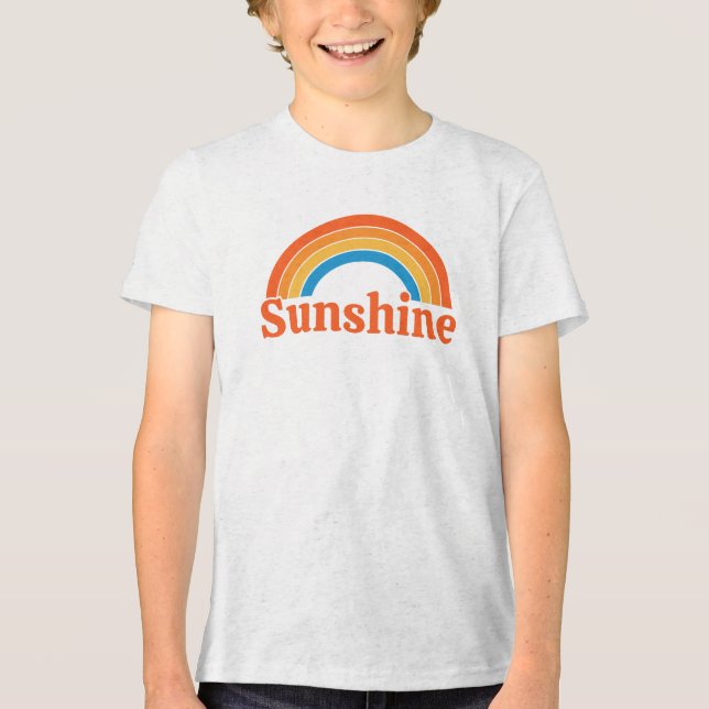 Sonnenschein  Tri-Blend shirt (Vorderseite)