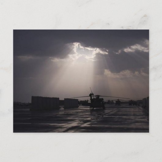 Sonnenschein über Bagdad Postkarte (Vorderseite)