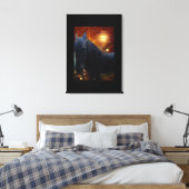 Sonnenschein - überwinterte Canvas Leinwanddruck (Insitu (Schlafzimmer))