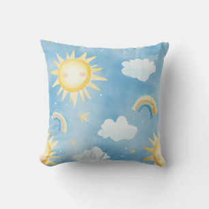 Sonnenschein und Cloud Dream Throw Kissen