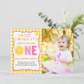 Sonnenschein- und einladung (Stehend Vorderseite)