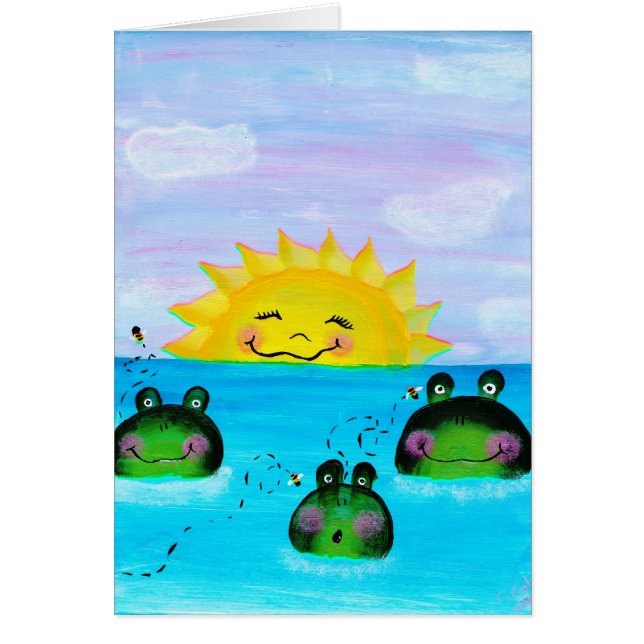 SONNENSCHEIN UND FRÖSCHE Karte (Vorne)