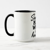 Sonnenschein und Hurrikan-Tasse Tasse (Links)