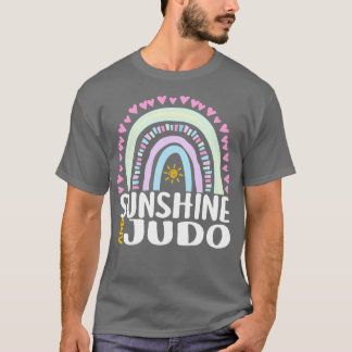 Sonnenschein und Judo Süßes Regenbogen-Geschenk fü T-Shirt