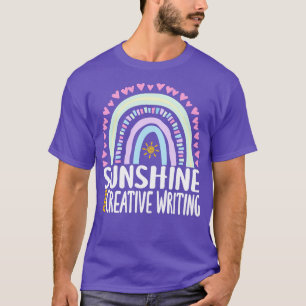 Sonnenschein und kreatives Schreiben Niedliches Re T-Shirt