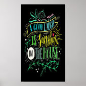 Sonnenschein und Lachen Poster (Vorne)