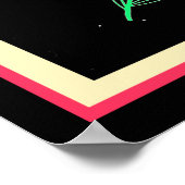 Sonnenschein und Lachen Poster (Ecke)