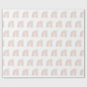 Sonnenschein und Regenbogen Geschenkpapier (Flach)