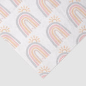 Sonnenschein und Regenbogen Seidenpapier (Ausschnitt)