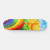 Sonnenschein und Regenbogen Skateboard (Horizontal)