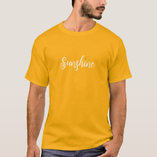 Sonnenschein und Sonnenblumen-T-Shirt T-Shirt
