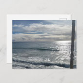 Sonnenschein und Wellen Postkarte (Vorne/Hinten)
