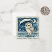 Sonnenschein verbreiten: Lächeln mit Schurkenregen Mitteilungskarte (Vorderseite/Rückseite Beispiel)