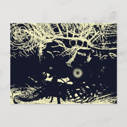 Sonnenschein verlassend postkarte (Vorderseite)