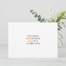 Sonnenschein vermischt mit einem kleinen Hurrikan 