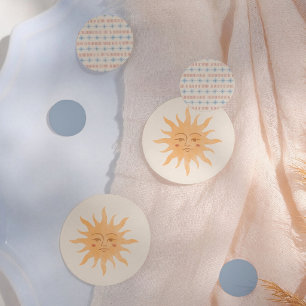 Sonnenschein Vintage Sun Boho Baby Shower Konfetti