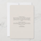 Sonnenschein-Wolken Geschlechtsneutrale Babydusche Einladung (Rückseite)