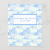 Sonnenschein Wolken Kinderdusche Vorhersagen und R (Rückseite)