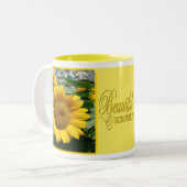 Sonnenschein Zweifarbige Tasse (Vorderseite Links)
