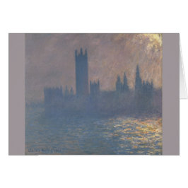 Sonnenscheineffekt des Parlaments durch Monet