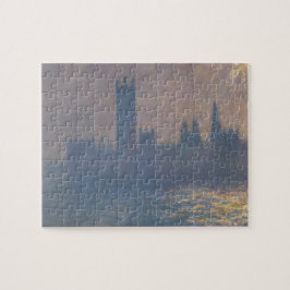 Sonnenscheineffekt des Parlaments durch Monet Puzzle