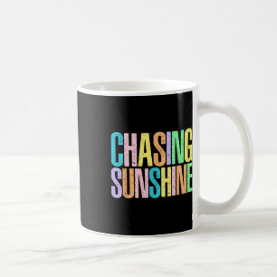 Sonnenscheinjagd Hawaii-Strand Lustiger Sommerurla Kaffeetasse