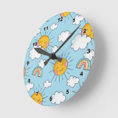 Sonnenscheins Uhr der Kinderhalle (Winkel)