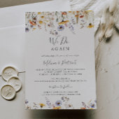 Sonnenscheinsonne im Herbst Wildblume machen wir w Einladung