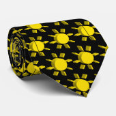Sonnenscheinsonnemuster Krawatte (Gerollt)
