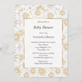 Sonnenscheinsteine und Sonnenschutzdusche Einladung (Vorne/Hinten)