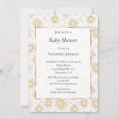 Sonnenscheinsteine und Sonnenschutzdusche Einladung (Vorderseite)