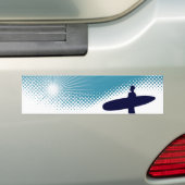 Sonnenscheinsurfen Autoaufkleber (Auf Auto)