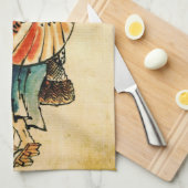 Sonnenschirm 1840 geschirrtuch (Viertel Falte)