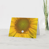 SONNENSCHIRM FOTO GREETKARTE KARTE (Rückseite)