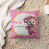 "Sonnenschirm lächeln" Kissen (Decke)