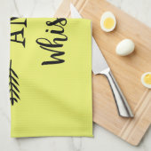 SONNENSCHIRM UND WHISKEY GESCHIRRTUCH (Viertel Falte)